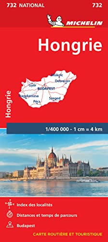 HONGRIE / HONGARIJE 11732 CARTE ' NATIONAL ' MICHE
